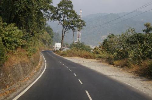 Road to Chalsa, West Bengal